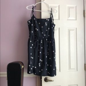 NWT Gap Navy tie strap dress